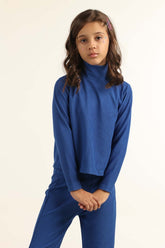 Toddler Girl Blue Blouse 224-413-045 T